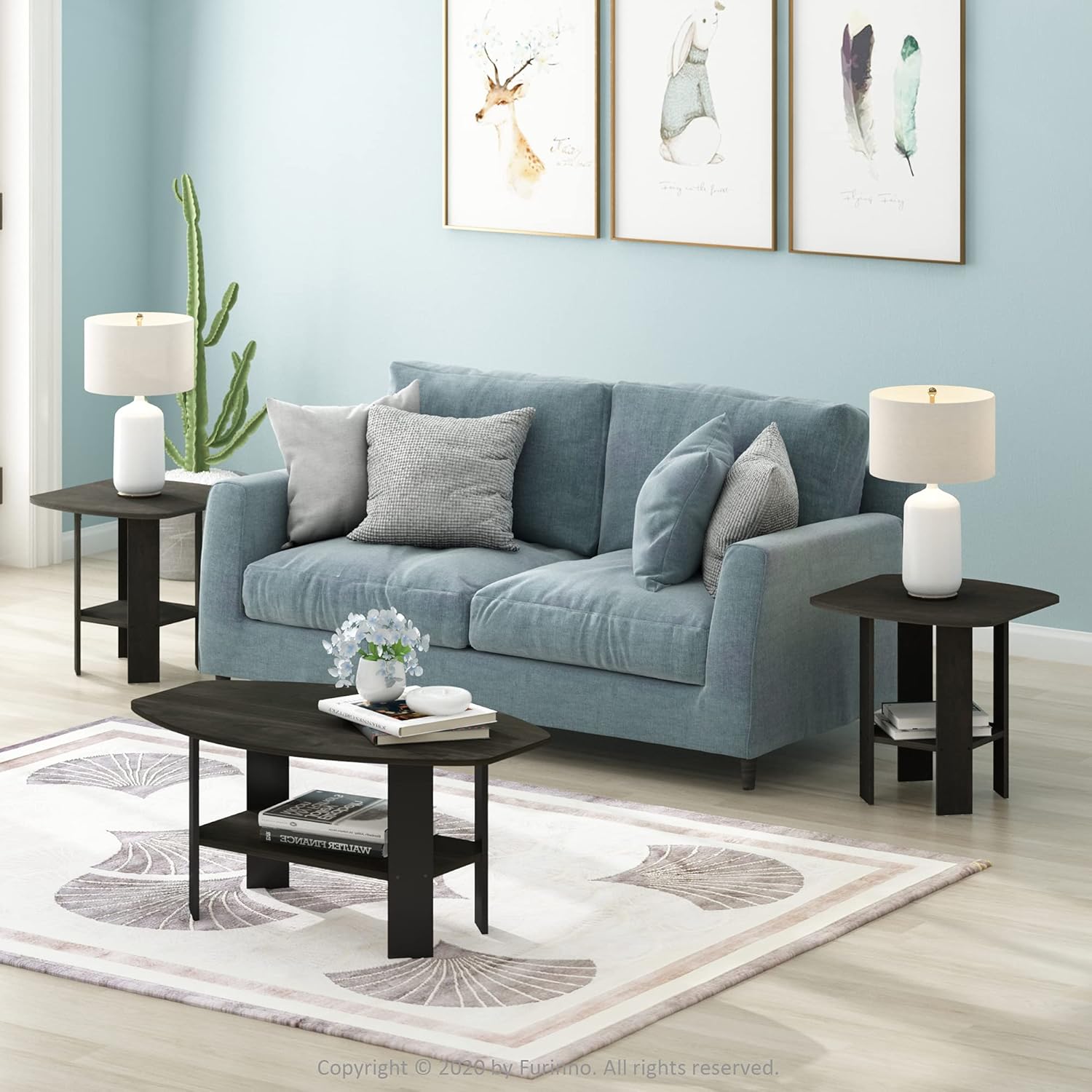Furinno Simple Design Coffee Table, Espresso